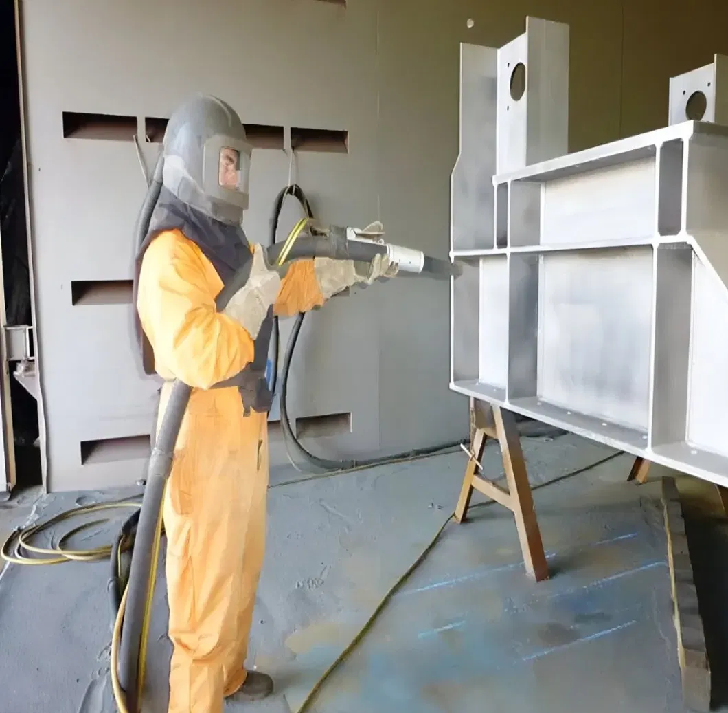 Blasting Room Interior