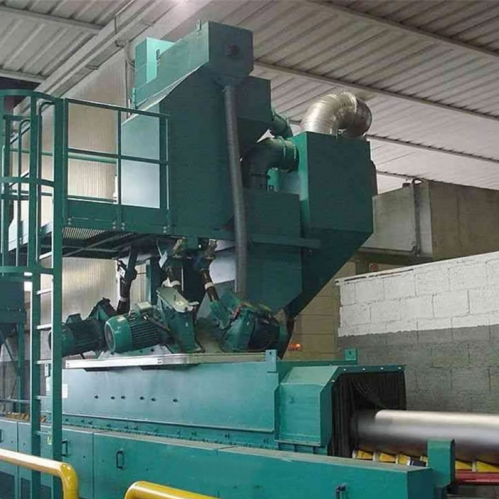 High-Precision Steel Pipe Outer Wall Shot Blasting Machine