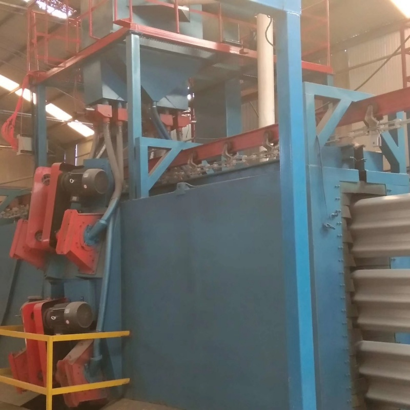 Q376 Hook Type Shot Blasting Cleaning Machine with Customized Power Options