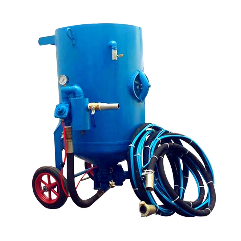 Dustfree Sand Blaster Machine Sand Blasting Machine with Mobile Wheel