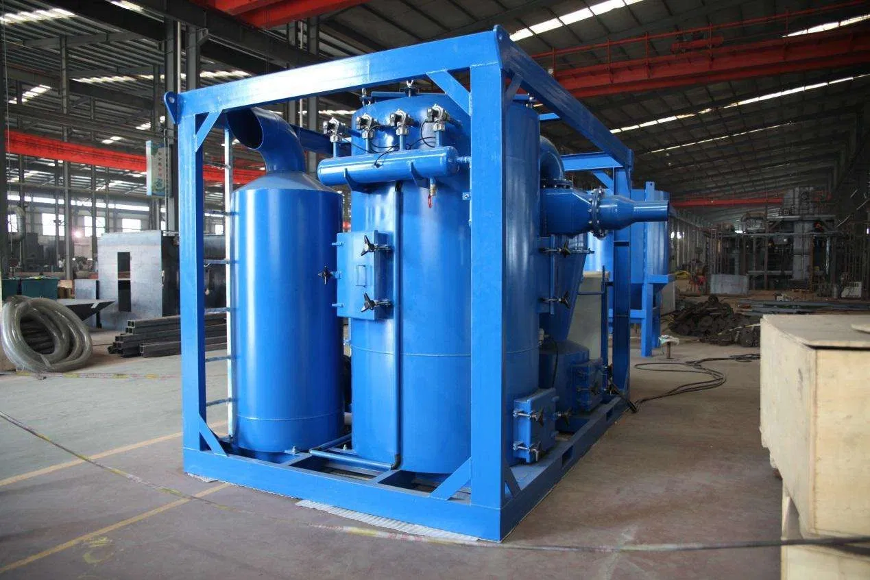 Automatic Steel Grit Recovery System with Cyclone Separator for Industrial Blasting Vacuum Sand Suction Machine