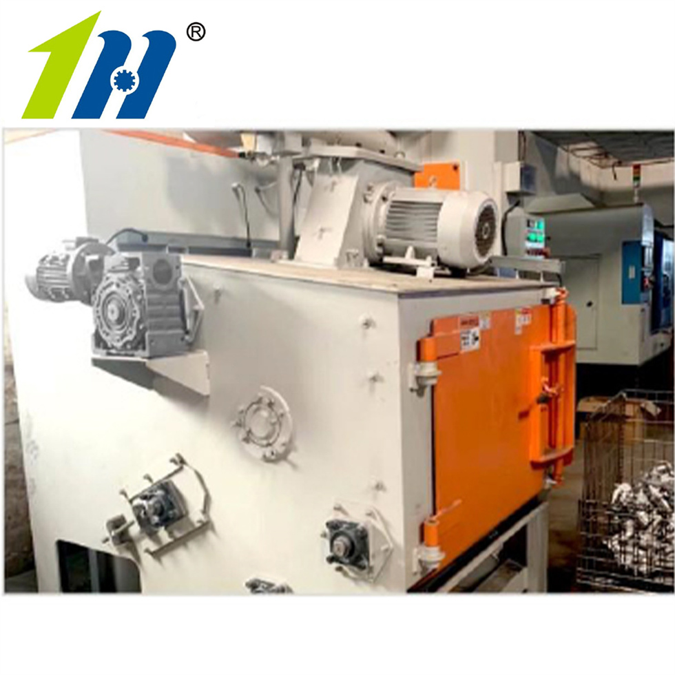 Rubber Crawler Type Shot Blasting Machine for Building Steel and Aluminum Wheel