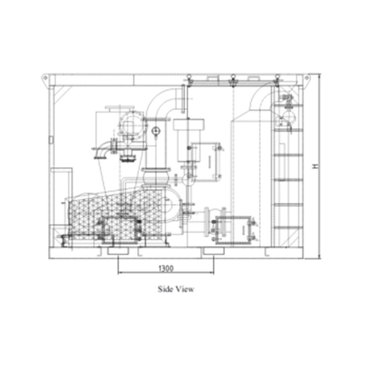 Vacuum Recovery/Recycler System for Shot/Abrasive Recover of Ship Hull/Body Blasting Machine