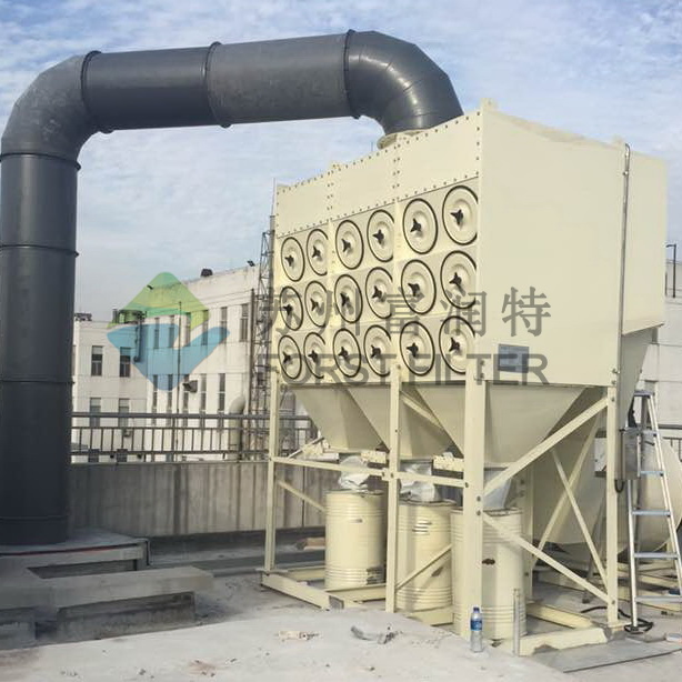 Forst Low Price Horizontal Sand Blasting Dust Collector System