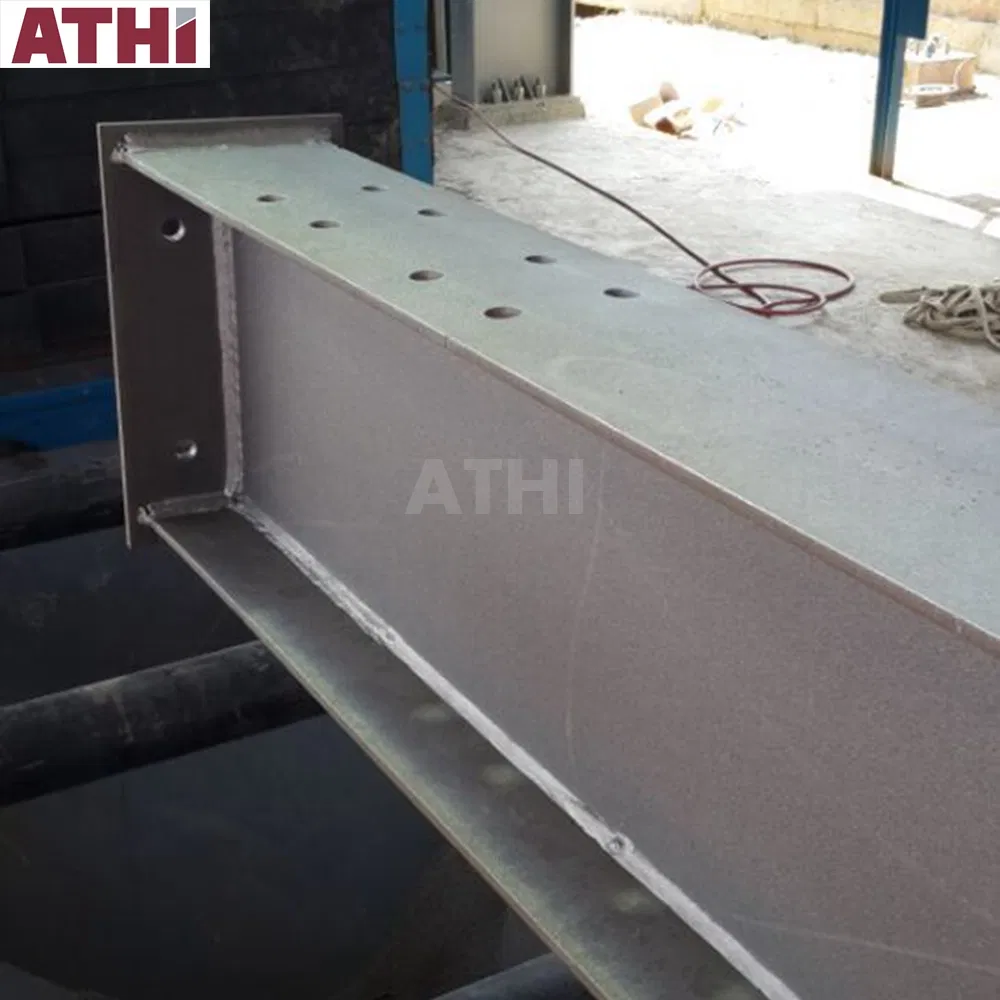 H Beam Shot Blasting Machine with Roller Conveyor