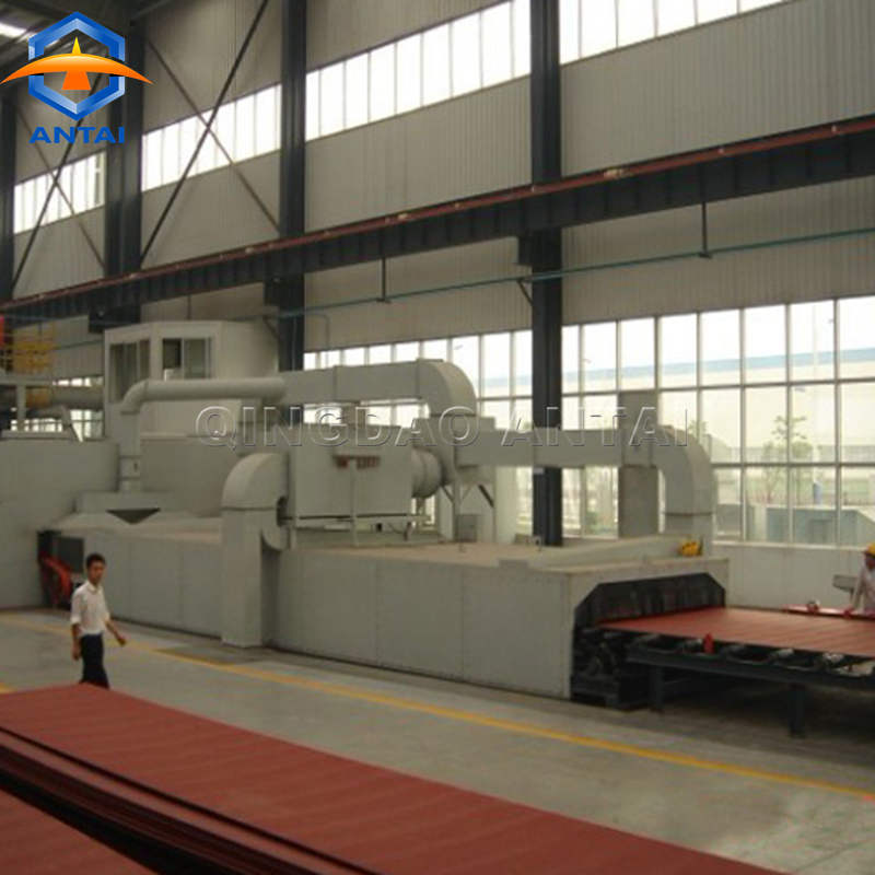 H Beam Shot Blasting Machine and Automatic Coating Line