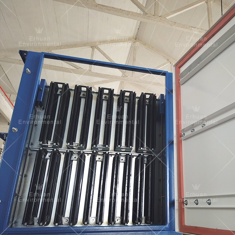 Industrial Grain Silo Dust Extraction Automatic Pulse Bag Filter Flat Bag Dust Collector