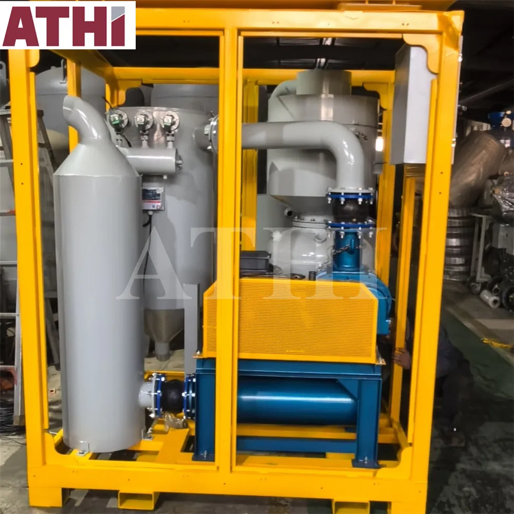 High-Volume Abrasive Recyclers Recovery &amp; Vacuum Equipment Unit