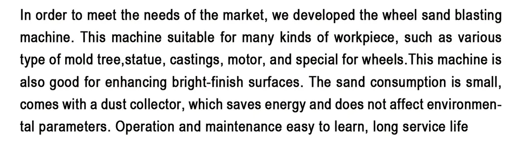 Wheel Cleaning Machine Sbm40b Detail