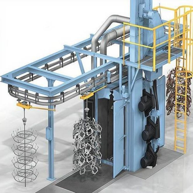 Electric Double Hook-Type Abrator Shot Blasting Machine for Casting and Burnishing