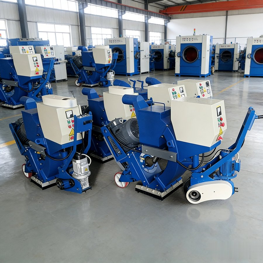 Heavy Duty Industrial Shot Blasting Machine for Steel Plate