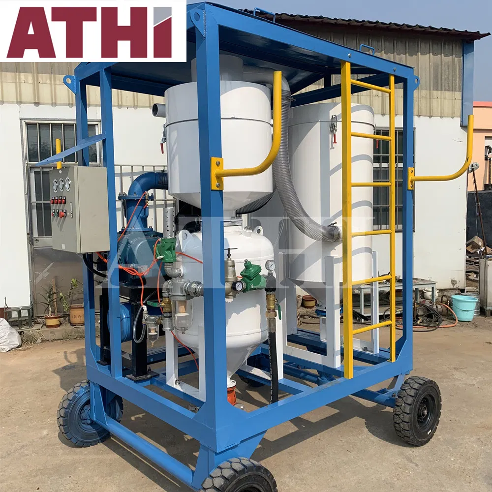 High Efficiency Closed-Circuit Abrasive Sand Blasting Machine and Media Recovery Systems