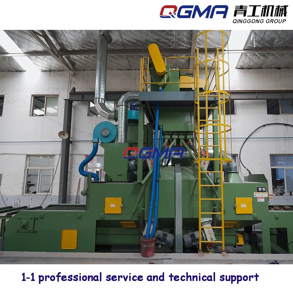 Casting Parts Wire Mesh Belt Shot Blasting Machine Shot Blasting Equipment