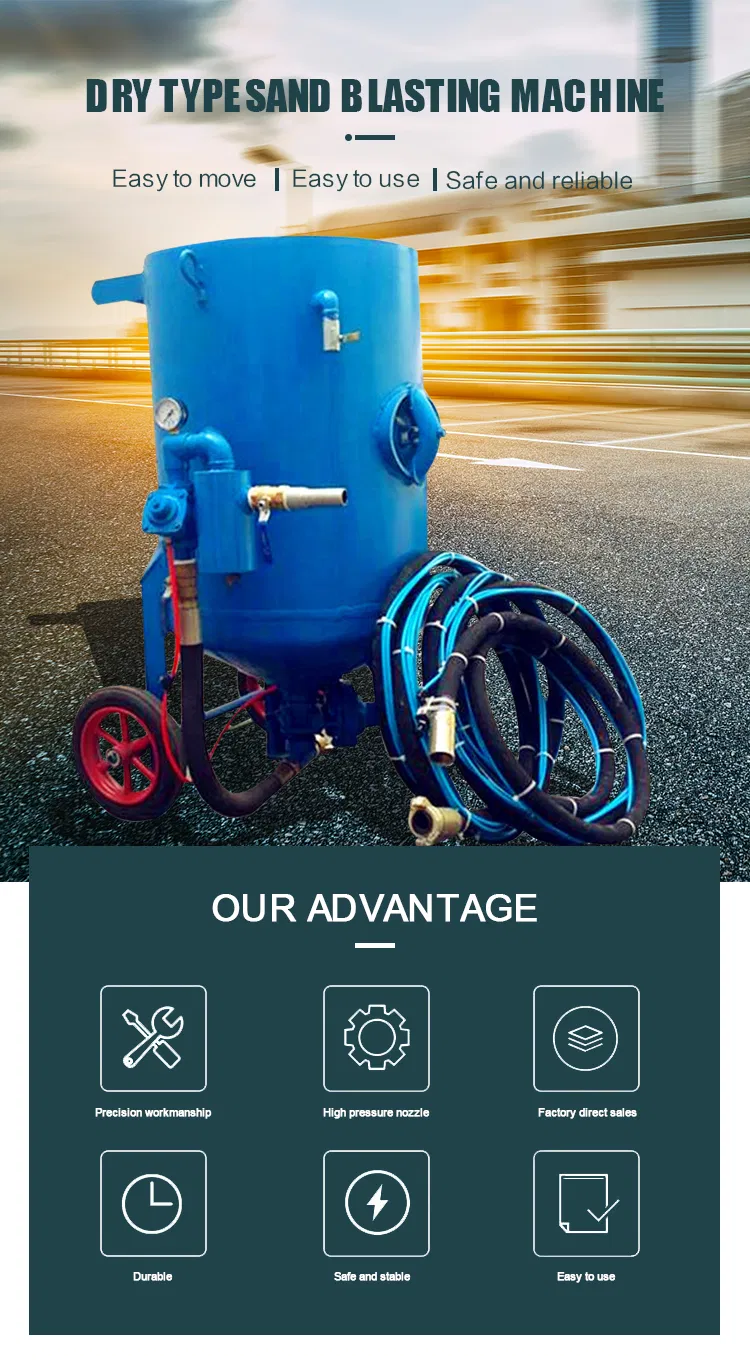 Sand Blasting Machine Detail 1