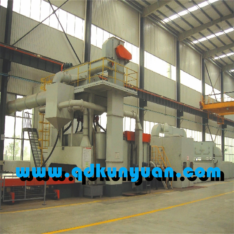 Roller Conveyor Shot Blasting Machine for Steel Plate Surface Cleaning Abrator
