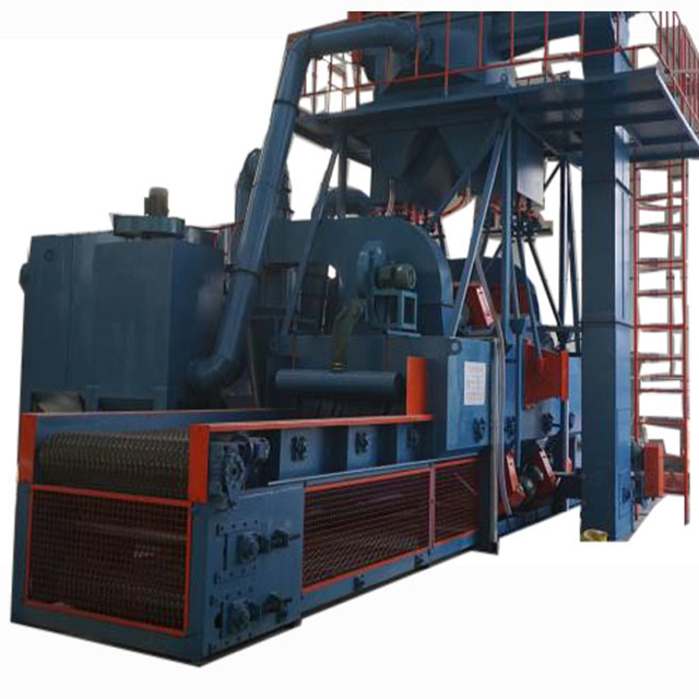 Good Quality Wire Mesh Belt Conveyor Abrator Shot Blasting/Blaster Machine with Automatic Loading and Unloading Production Line