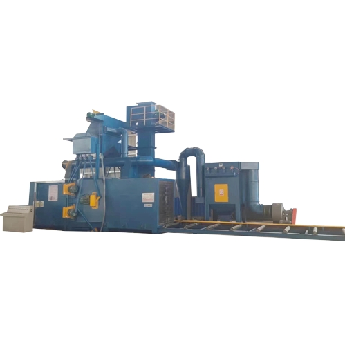 Roller Conveyor Steel Rust Removal Shot Blasting Cleaning Automatic Sandblasting Machine Washing
