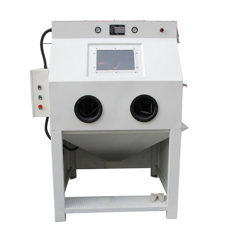 Wet Sandblasting Machine, Dustless Manual Wet Sand Blasting Cabinet