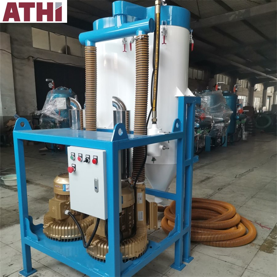 Mobile Type Abrasive Steel Shot Grit Collecting/Absorbing Machine Recovery System