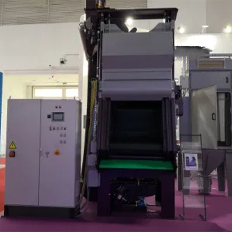 Rubber Belt Tumble Blasting Sand Blasting Machine Shot Blast Machine