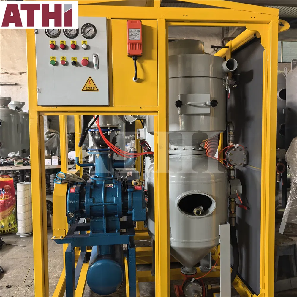 High-Volume Abrasive Recyclers Recovery &amp; Vacuum Equipment Unit