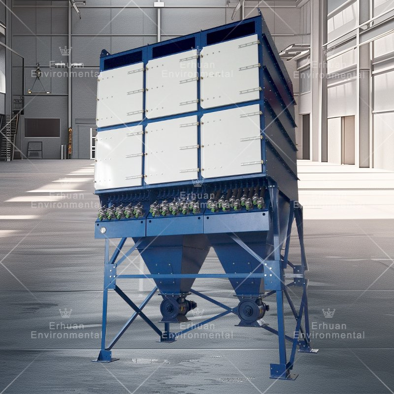 High Quality Pulse Jet Flat Bag Filter Cloth Economical Industrial Dust Collector System for Gas Disposal Machinery Dust Removal