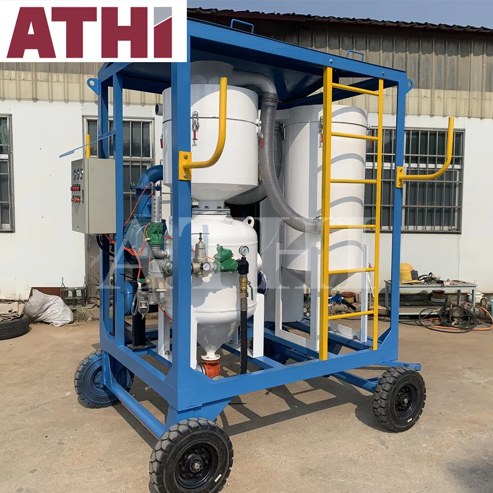 High Efficiency Closed-Circuit Abrasive Sand Blasting Machine and Media Recovery Systems