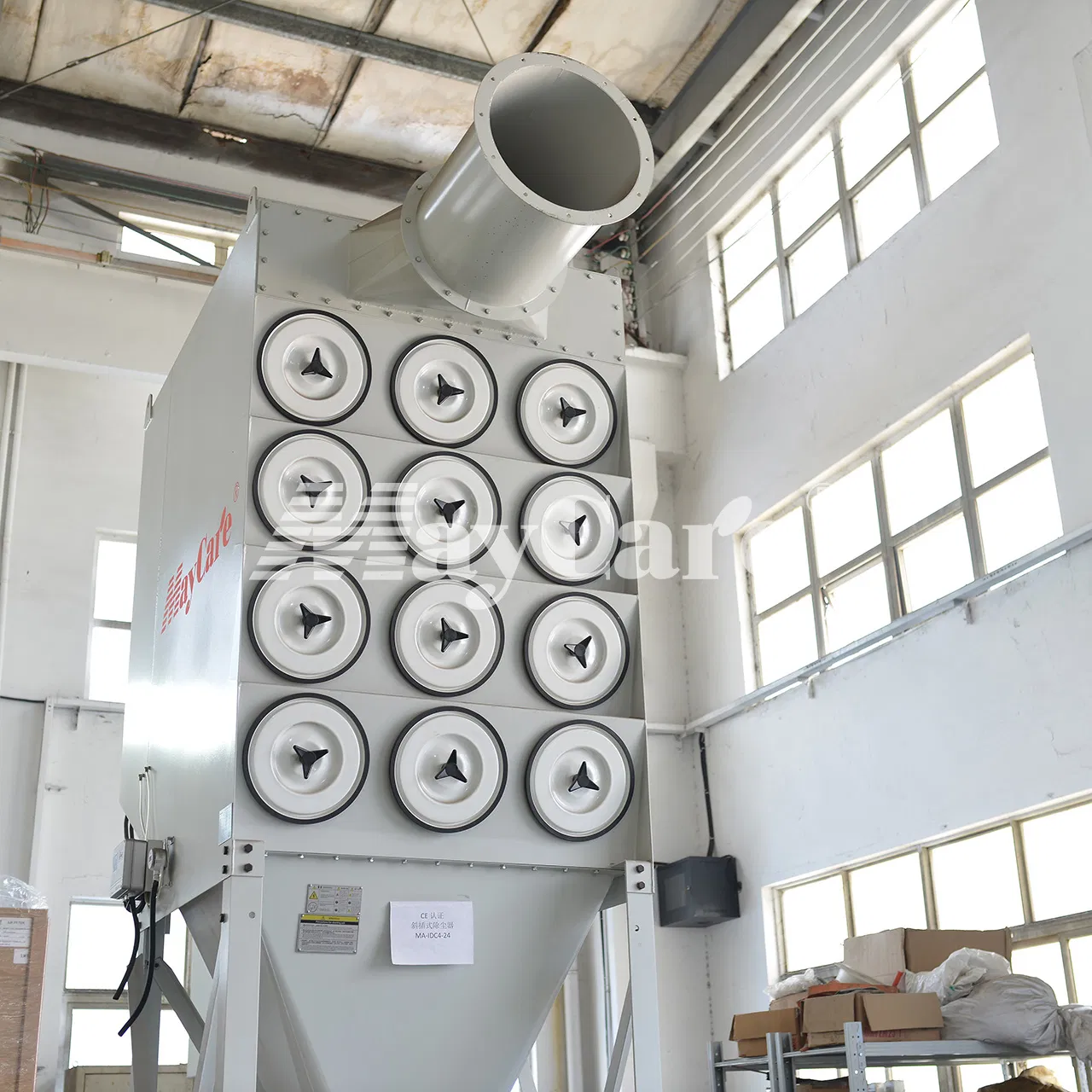Maycare Efficient Dust Collection System for Shot Blasting Facilities