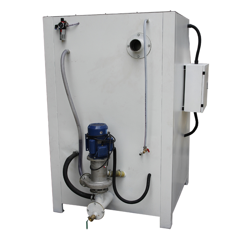 Wet Sandblasting Machine, Dustless Manual Wet Sand Blasting Cabinet