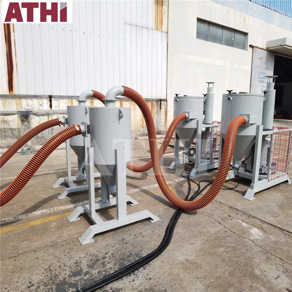Garnet Steel Grit Aluminum Oxide Abrasive Blastroom Vacuum Blasting Recycling System
