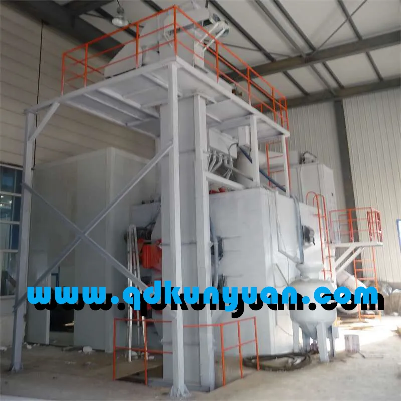 Turn Table Type Shot Blasting Machine