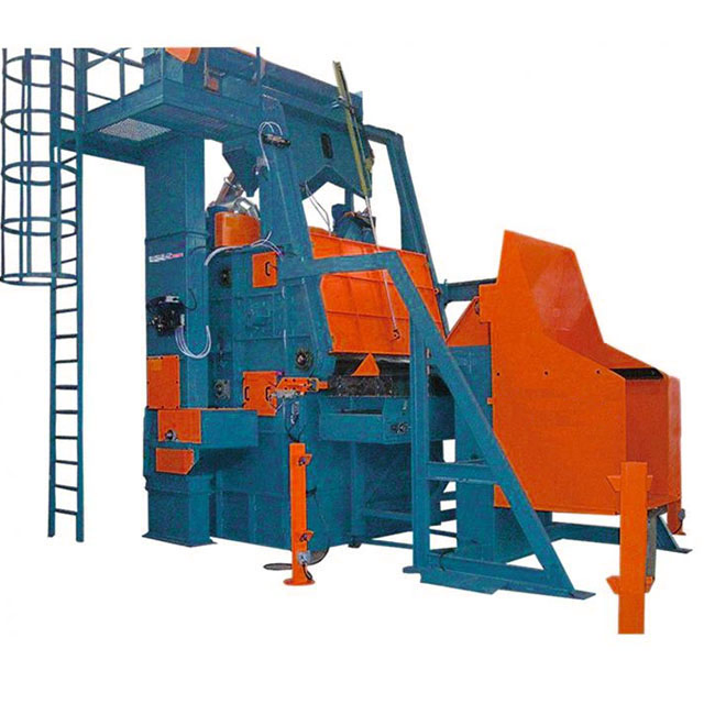 Q3210 Aluminum Alloy Wheels Fully Automatic Shot Blaster Crawler Shot Blast Machine Tumble Belt Shot Blasting Machines