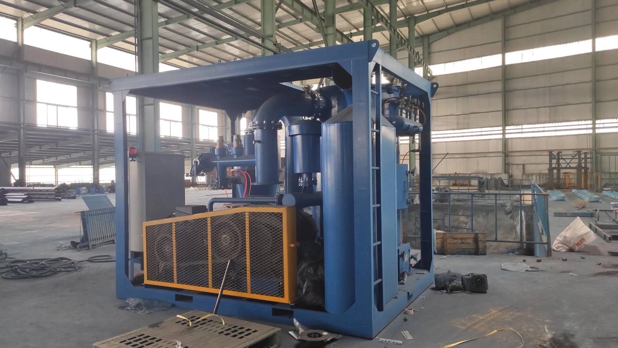 Vacuum Recovery System for Garnet/Steel Shot/Steel Shot/Abrasive Collect
