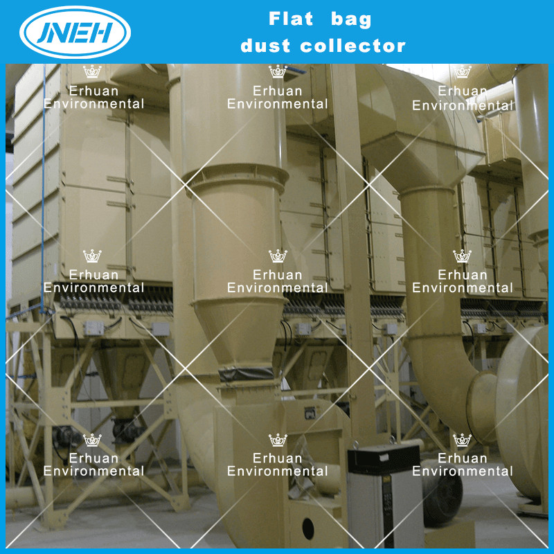 Flat Baghouse Dust Filter Machine Air Cleaning Equipment Industrial Dust Collector System