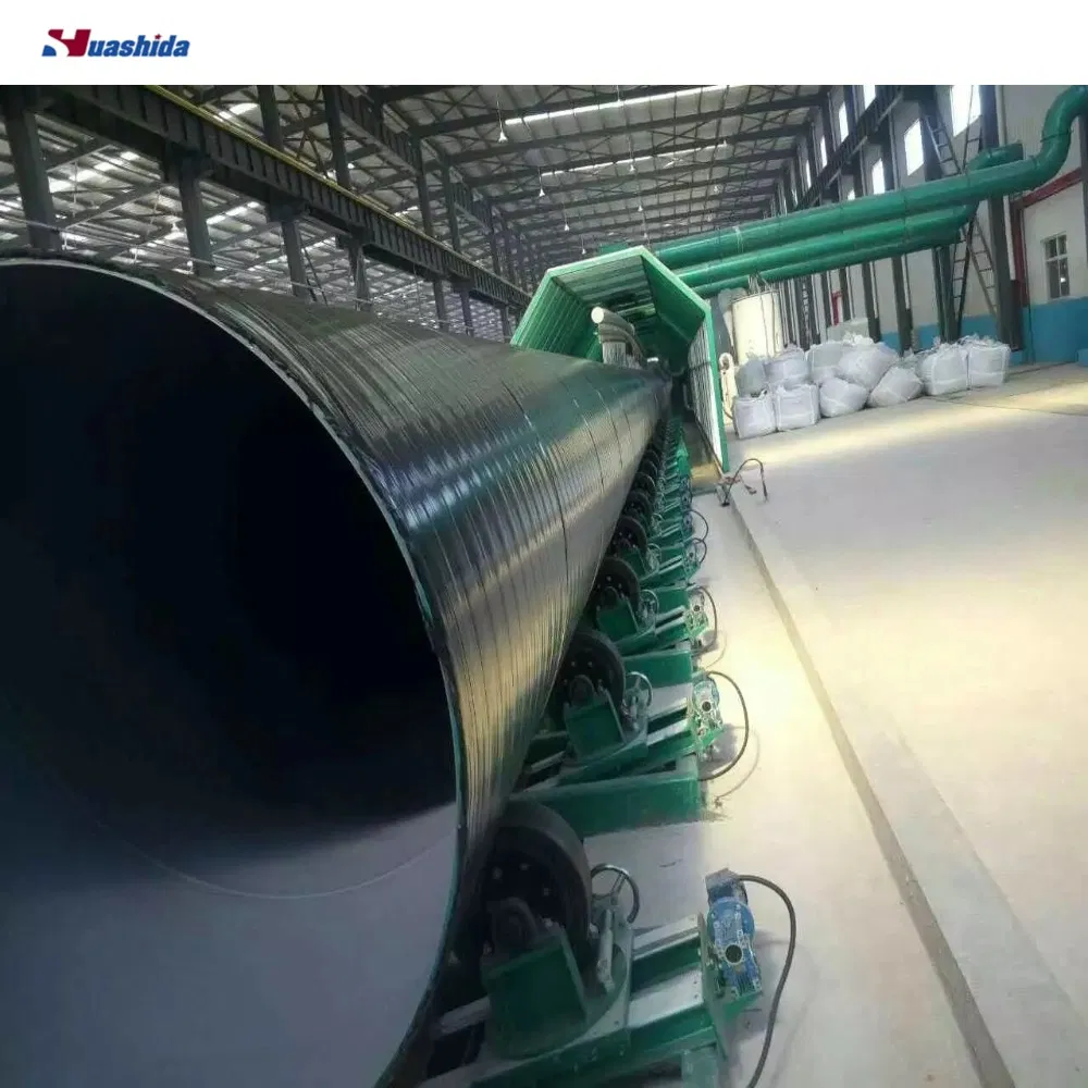 SA2.5 External Abrator Shot Blasting Machine for Steel Pipes (114mm - 1219mm)