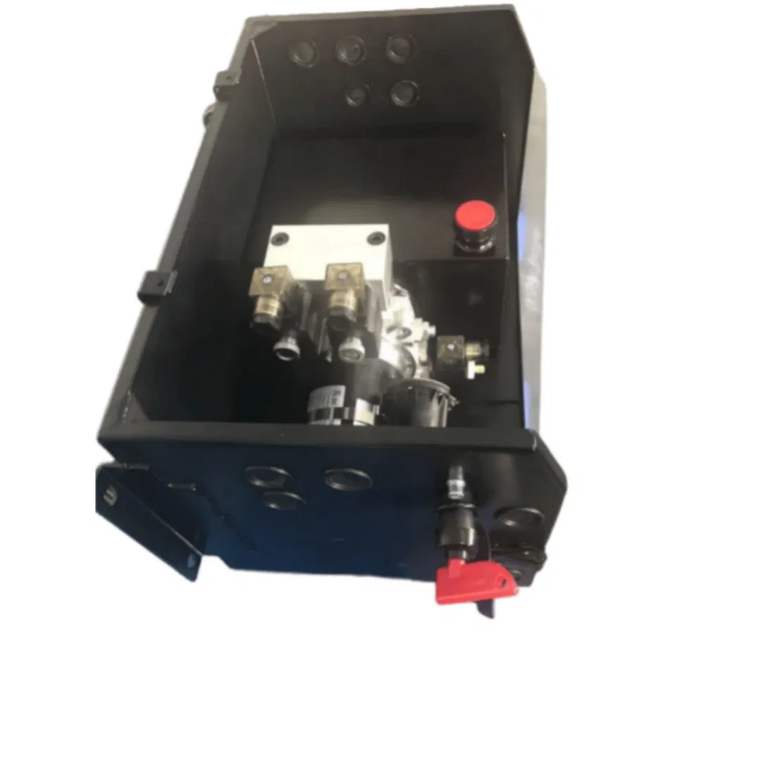 Hydraulic System for Waste Management and Recycling Plants Handling Abrasive Materials and Continuous Operation