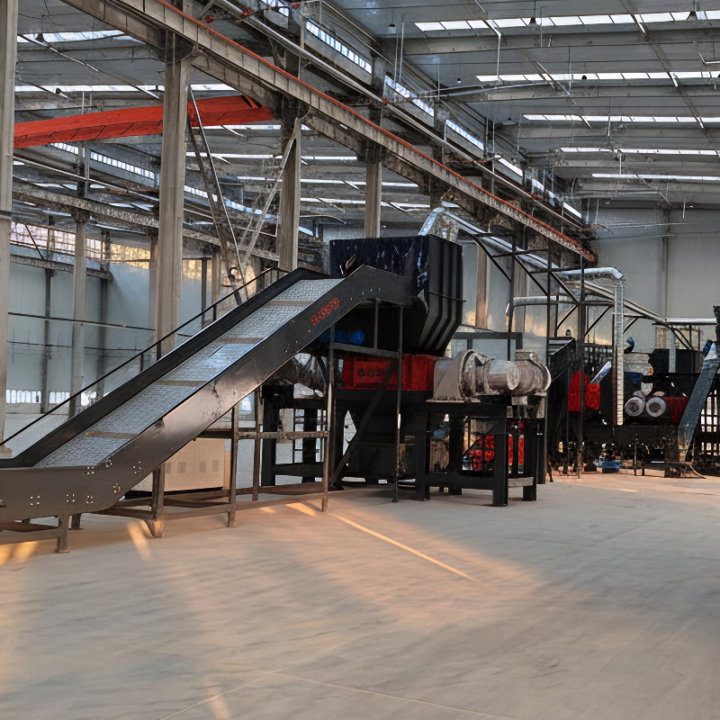 Heavy-Duty Gfrp Shredding System for High-Abrasive Glass Fiber Waste Recovery