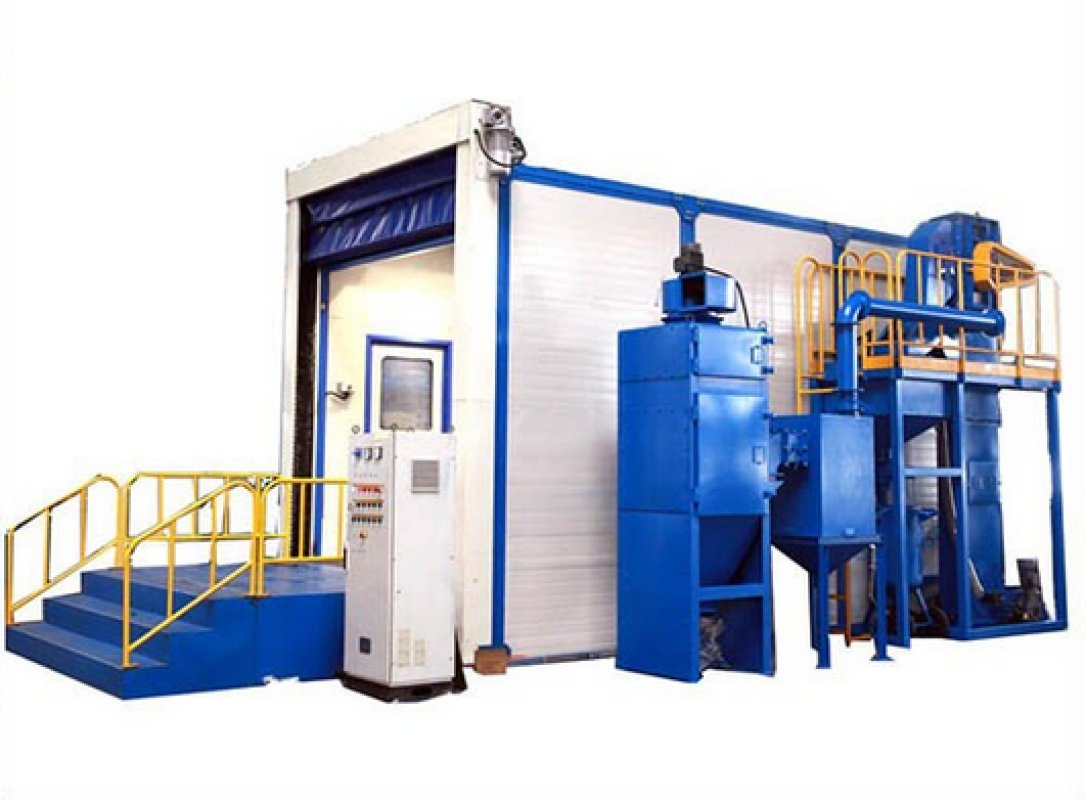 Container/Steel Construction Surface Treatment Sand Blasting Cabinet