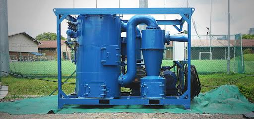 High Production Portable Media Vacuum Sand Blaster and Abrasive Recovery System for Abrasive Blasting