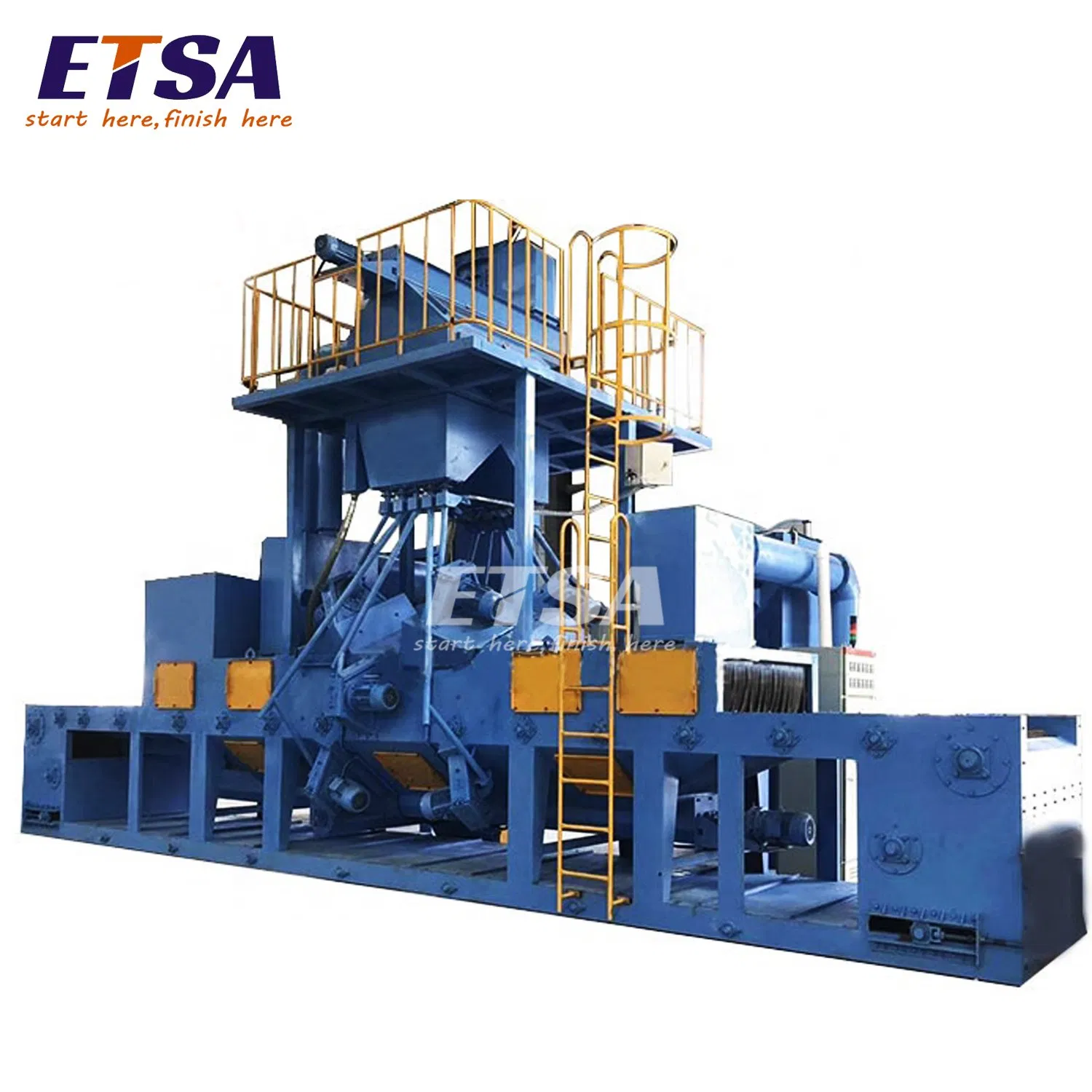 High Productivity Wire Mesh Belt Conveyor Shot Blasting Machine Manufacturer