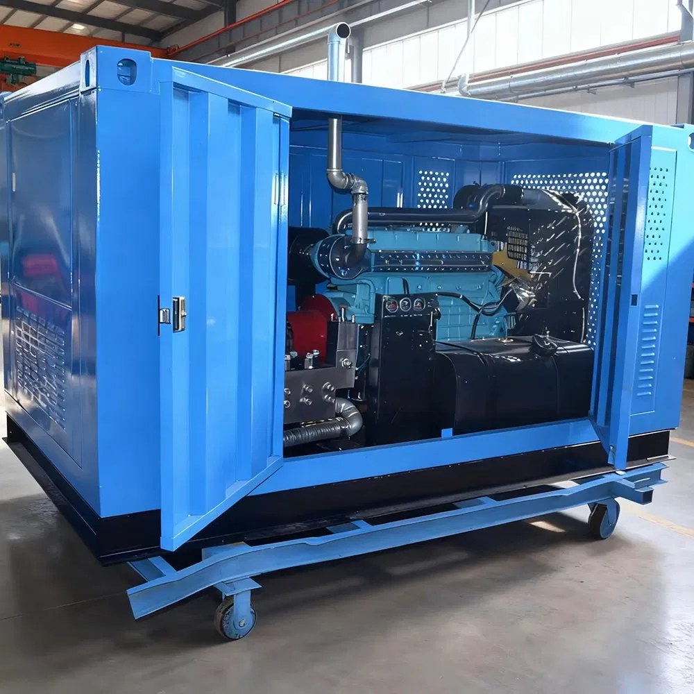 Power Plant Boiler Tube Diesel High Pressure Cold Water Cleaning System