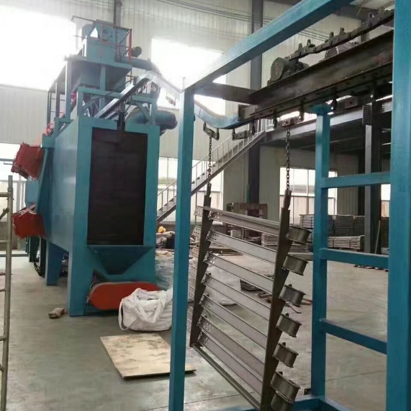 Q376 Hook Type Shot Blasting Cleaning Machine with Customized Power Options