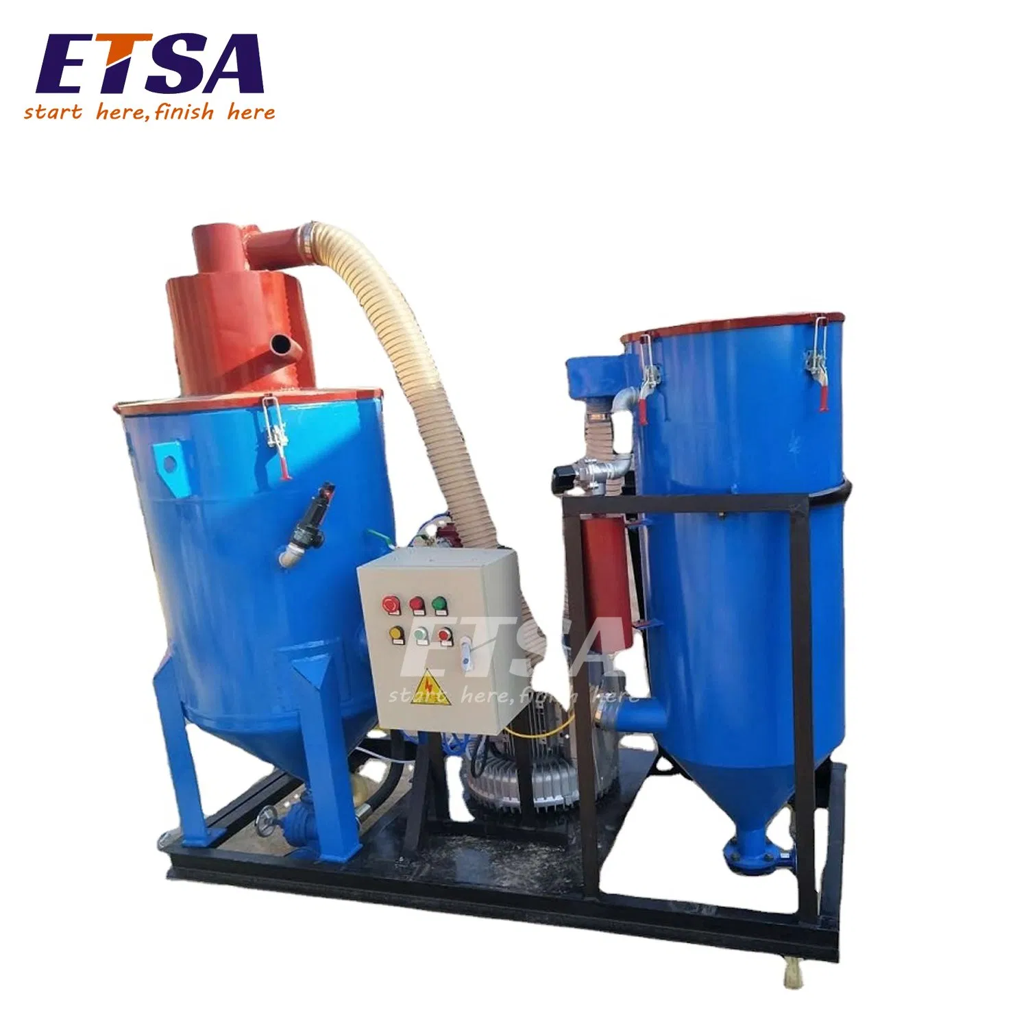 Vacuum Blaster Portable Abrasive Blast and Recovery System Manufacturer