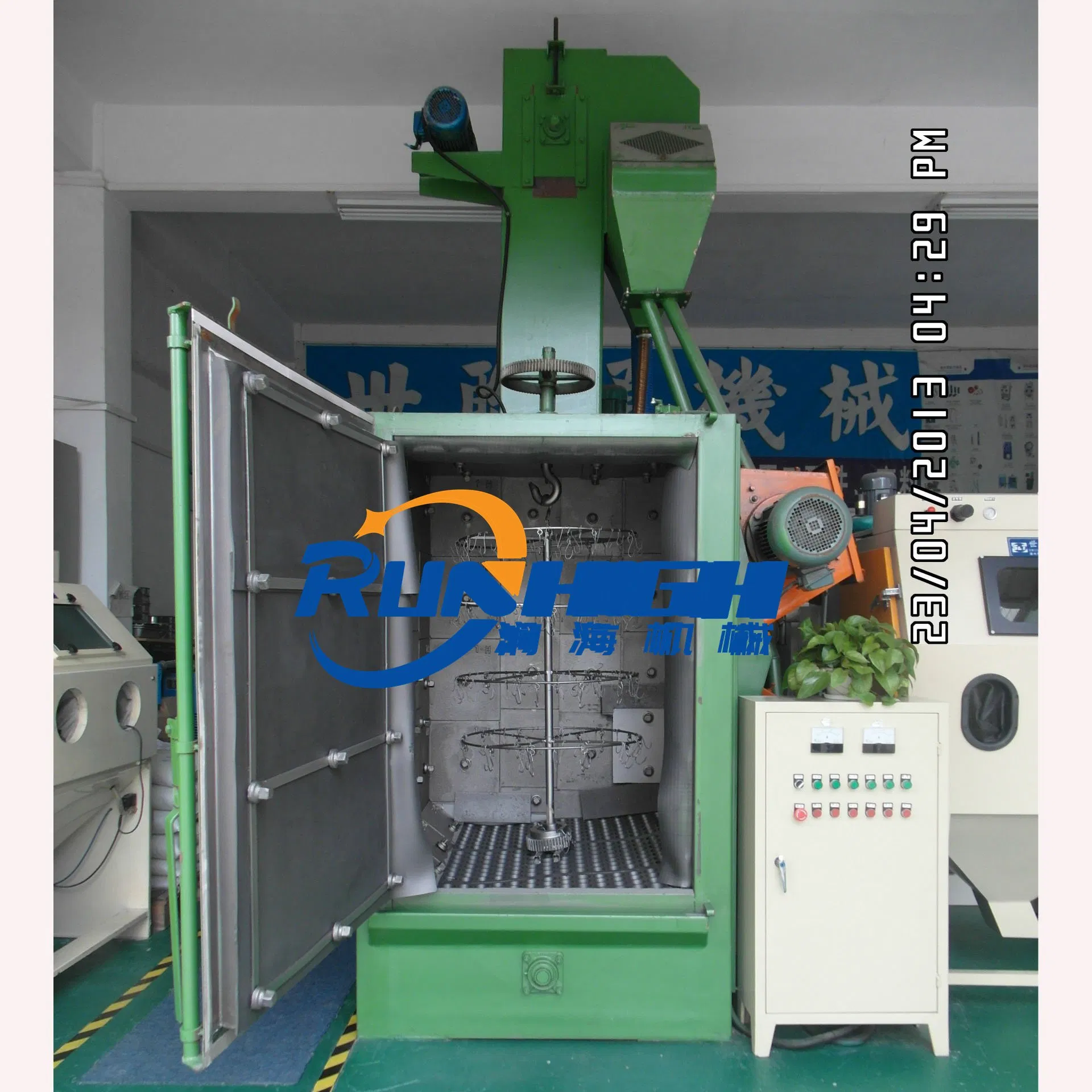 Hot Blasting Machine Q32/Gn Series Apron Wheel Shot Blaster
