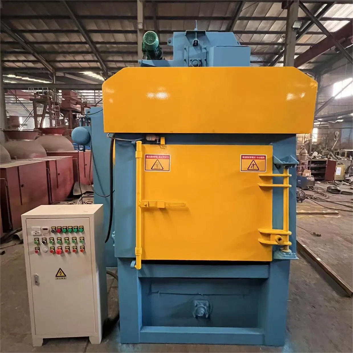 Tumble Belt Shot Blasting Machine/Sand Blasting/Shot Blast for Metal Rust Cleaning