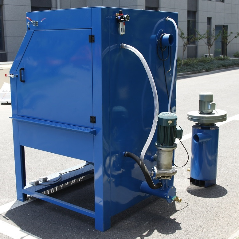 Surface Cleaning Dustless Wet Sand Blasting Equipment