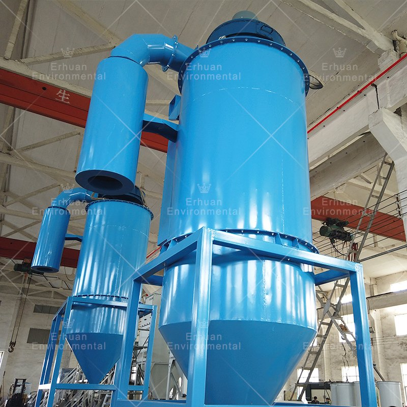 Erhuan Dust Extraction Collector System for Steel Plate Sandblasting Lines