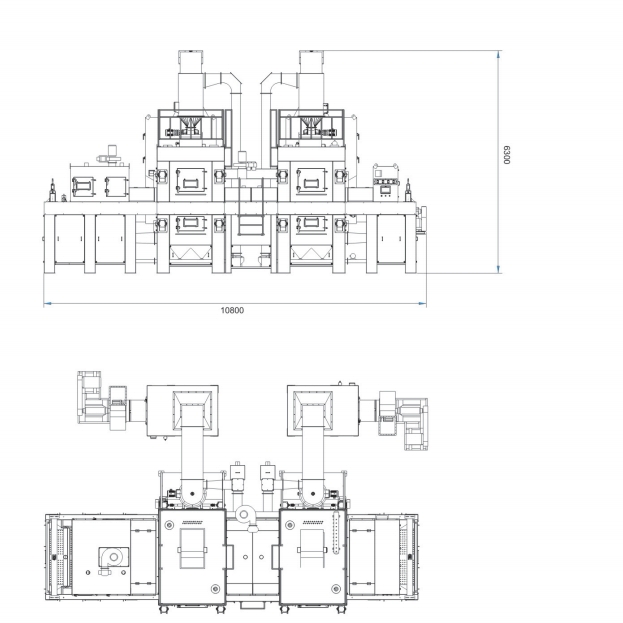 High Speed Spray CNC System for Stainless Steel Surface Sandblasting Machine