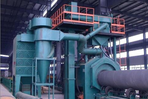 Double Hanger Hook Type Shot Sand Blasting Machine
