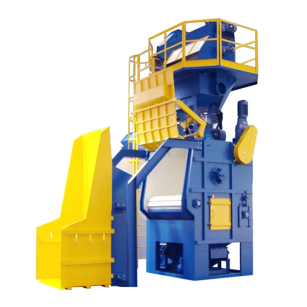 Crawler Tumble Belt / Wire Mesh/ Hook Type/ Casting Metal Parts / Gas Cylinder / Auto Parts / Steel Pipe / Steel Plate Shot Blasting Machine